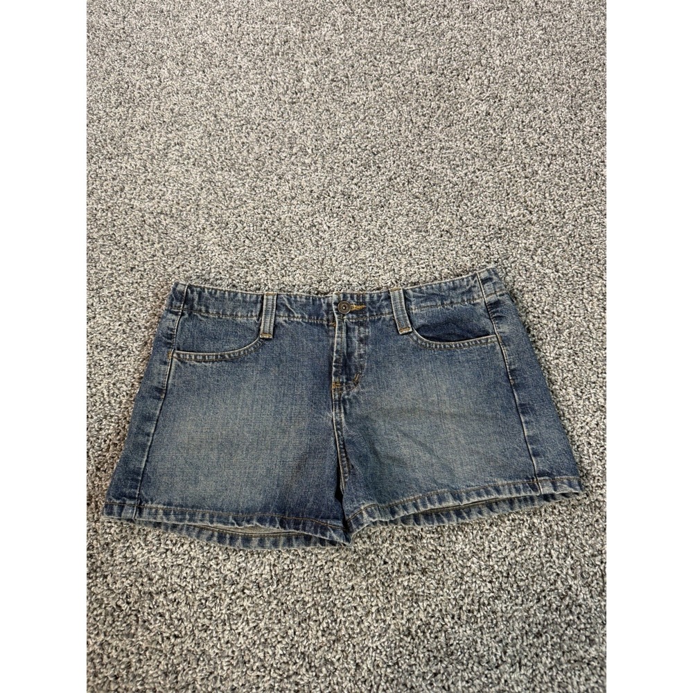 Vintage Y2K Lei Jean Shorts Women's Size 11 Blue Low Rise